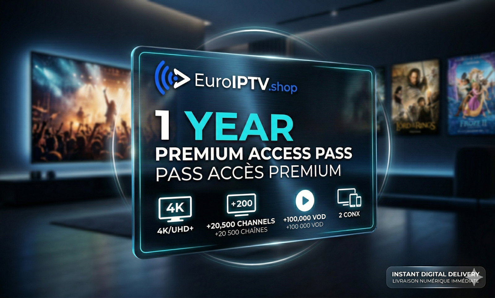 1-Year Premium Pass – The Ultimate EURO IPTV Experience (Best Value)